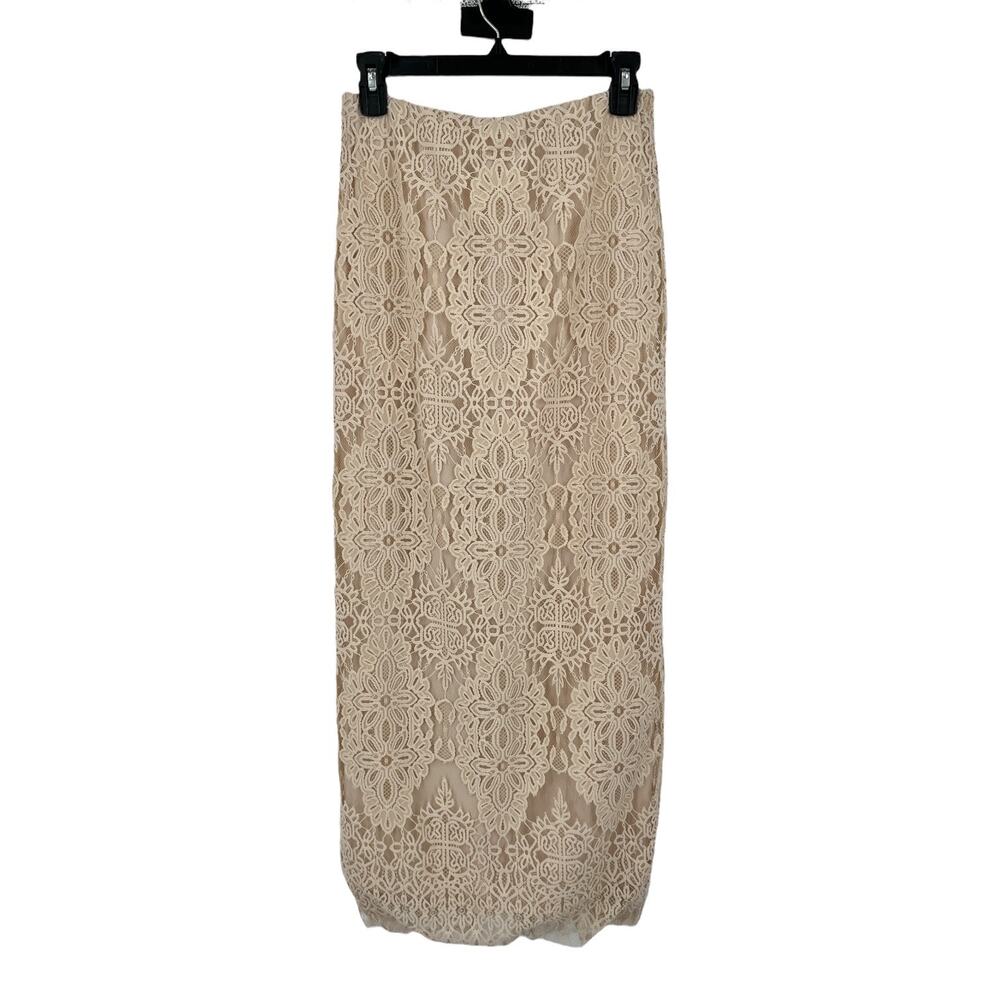 Parker skirt The Kiley lace off white size 0 - Picture 1 of 7